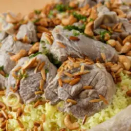 Jordanian Mansaf With Local Meat